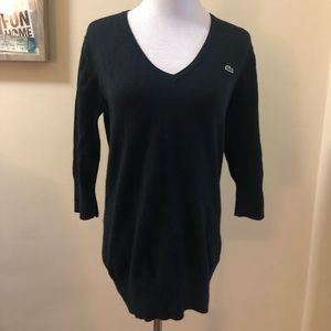 Lacoste Vneck Sweater, Size 42